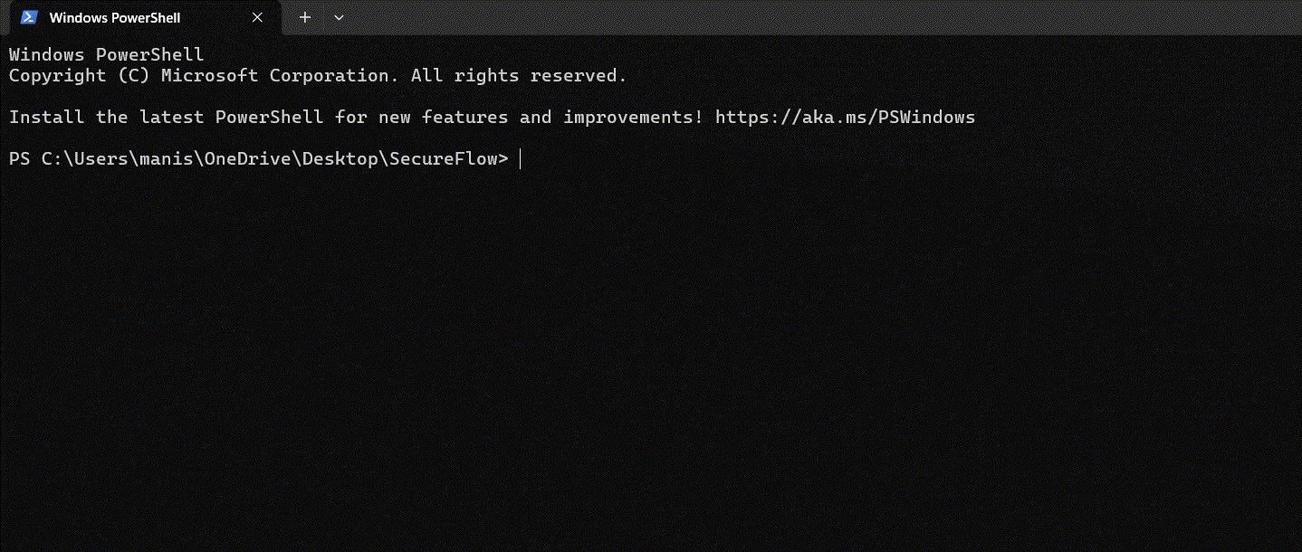 SecureFlow Terminal Demo
